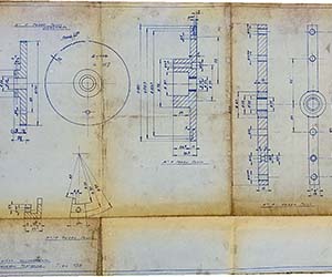 Dibujo técnico de Fratelli Mazzola