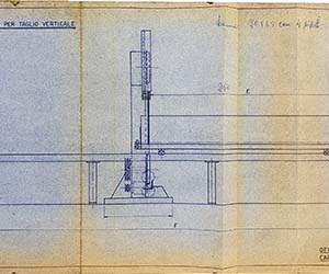 Dibujo técnico de Fratelli Mazzola